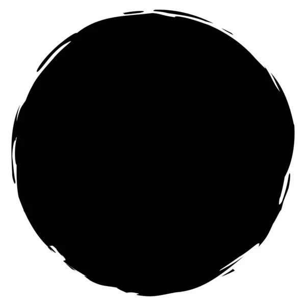黒のインク ブロック ブロブ形状 ダイフレック スプラッタデザイン要素 スケッチ スプラッジ スプラッター スプラッター 円形ベクトルストック — ストックベクタ