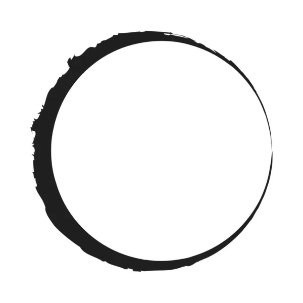 Grungy Κύκλο Blob Διάνυσμα Botch — Διανυσματικό Αρχείο