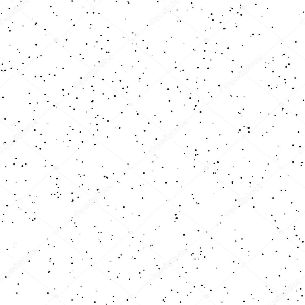 Dots and circles random pattern. Scattered specks, fleckkles. Pointillist, pointillism abstract design backgrond