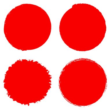 Huysuz çember damlası, lekeli vektör