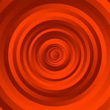 Spiral, girdap, dönme elementi ayarlandı. Soyut vektör
