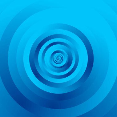 Spiral, girdap, dönme elementi ayarlandı. Soyut vektör