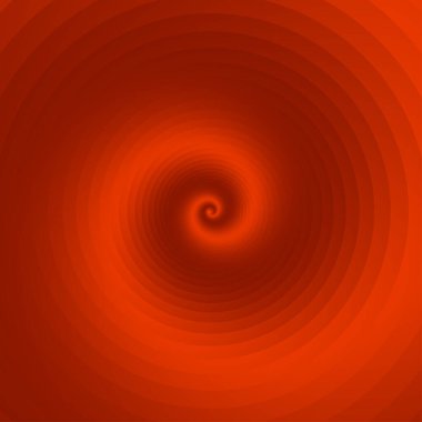 Spiral, girdap, dönme elementi ayarlandı. Soyut vektör
