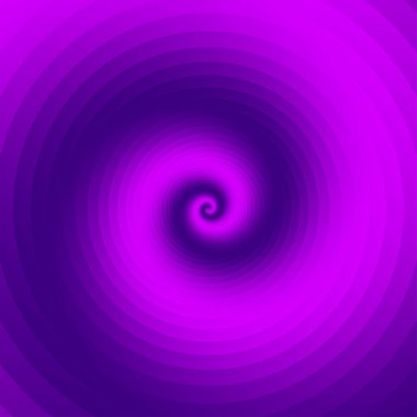 Spiral, girdap, dönme elementi ayarlandı. Soyut vektör