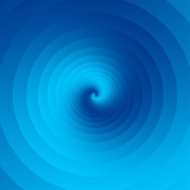 Spiral, girdap, dönme elementi ayarlandı. Soyut vektör