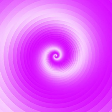 Spiral, girdap, dönme elementi ayarlandı. Soyut vektör