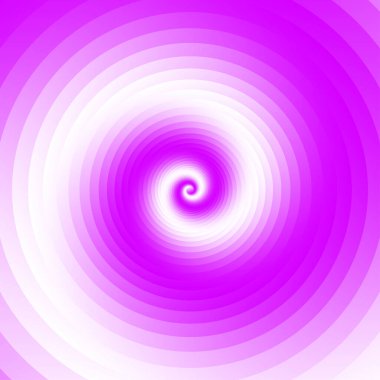 Spiral, girdap, dönme elementi ayarlandı. Soyut vektör