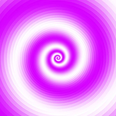 Spiral, girdap, dönme elementi ayarlandı. Soyut vektör