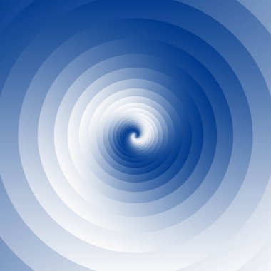 Spiral, girdap, dönme elementi ayarlandı. Soyut vektör