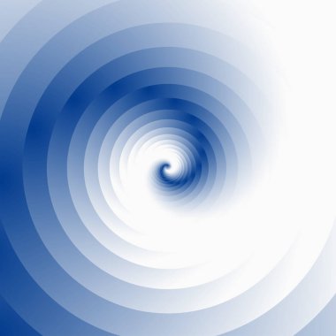 Spiral, girdap, dönme elementi ayarlandı. Soyut vektör