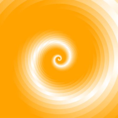 Spiral, girdap, dönme elementi ayarlandı. Soyut vektör