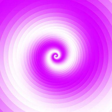 Spiral, girdap, dönme elementi ayarlandı. Soyut vektör