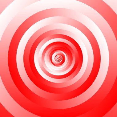 Spiral, girdap, dönme elementi ayarlandı. Soyut vektör