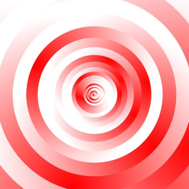 Spiral, girdap, dönme elementi ayarlandı. Soyut vektör