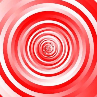 Spiral, girdap, dönme elementi ayarlandı. Soyut vektör