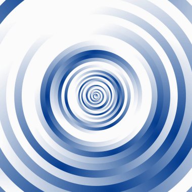 Spiral, girdap, dönme elementi ayarlandı. Soyut vektör