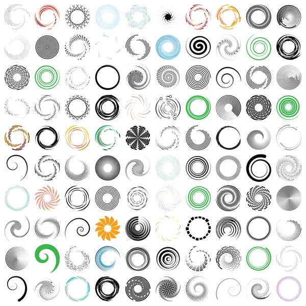Spirale 100 Ofkdkod — Image vectorielle