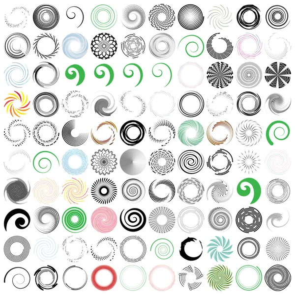 Spirale 100 Ofkdkod — Image vectorielle