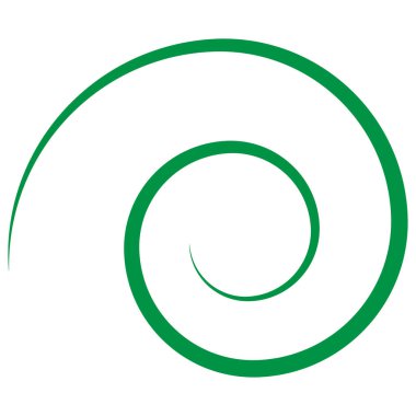 Soyut spiral, kıvır. Radyal girdap, kıvrımlı çizgi elementi. Dairesel, eşmerkezli döngü kancası. Dönen kasırga tasarımı şekli, Kasırga, kasırga çizimi. Parıldayan volta, girdap, kıvrım