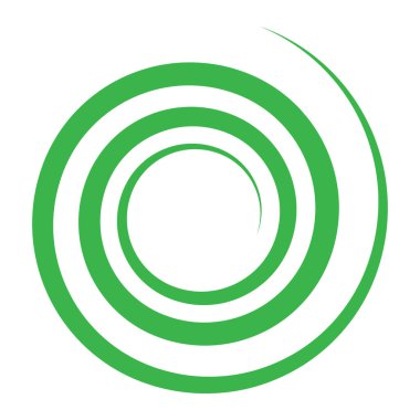 Soyut spiral, kıvır. Radyal girdap, kıvrımlı çizgi elementi. Dairesel, eşmerkezli döngü kancası. Dönen kasırga tasarımı şekli, Kasırga, kasırga çizimi. Parıldayan volta, girdap, kıvrım