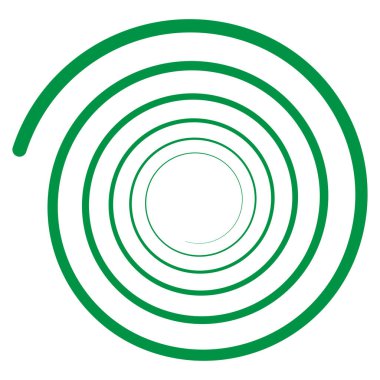 Soyut spiral, kıvır. Radyal girdap, kıvrımlı çizgi elementi. Dairesel, eşmerkezli döngü kancası. Dönen kasırga tasarımı şekli, Kasırga, kasırga çizimi. Parıldayan volta, girdap, kıvrım