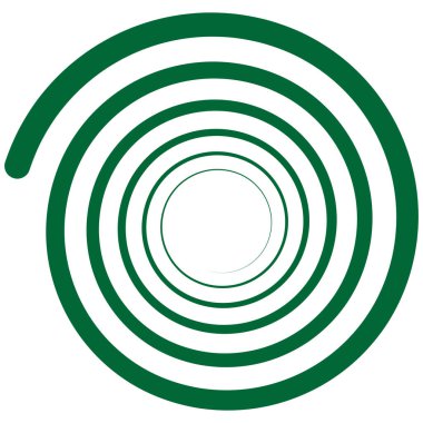 Soyut spiral, kıvır. Radyal girdap, kıvrımlı çizgi elementi. Dairesel, eşmerkezli döngü kancası. Dönen kasırga tasarımı şekli, Kasırga, kasırga çizimi. Parıldayan volta, girdap, kıvrım