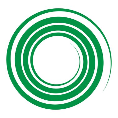 Soyut spiral, kıvır. Radyal girdap, kıvrımlı çizgi elementi. Dairesel, eşmerkezli döngü kancası. Dönen kasırga tasarımı şekli, Kasırga, kasırga çizimi. Parıldayan volta, girdap, kıvrım