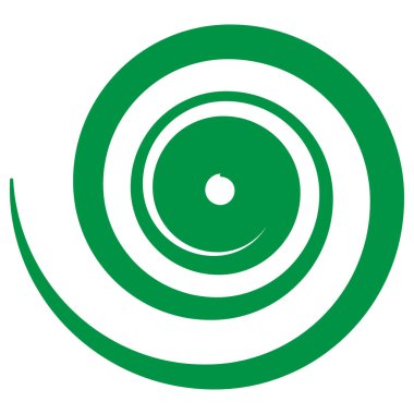 Soyut spiral, kıvır. Radyal girdap, kıvrımlı çizgi elementi. Dairesel, eşmerkezli döngü kancası. Dönen kasırga tasarımı şekli, Kasırga, kasırga çizimi. Parıldayan volta, girdap, kıvrım