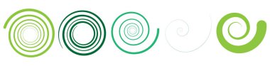 Soyut spiral, kıvır. Radyal girdap, kıvrımlı çizgi elementi. Dairesel, eşmerkezli döngü kancası. Dönen kasırga tasarımı şekli, Kasırga, kasırga çizimi. Parıldayan volta, girdap, kıvrım