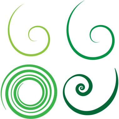 Soyut spiral, kıvır. Radyal girdap, kıvrımlı çizgi elementi. Dairesel, eşmerkezli döngü kancası. Dönen kasırga tasarımı şekli, Kasırga, kasırga çizimi. Parıldayan volta, girdap, kıvrım