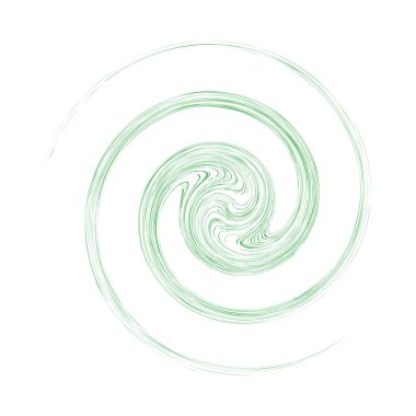 Biyoloji, ekosistem ve flora kavramları olarak soyut birleşme, filizsel bitki dairesel spirali simgeler