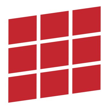 Duvar, blok, barikat grafiği. Taş işçiliği, duvarcılık, engelli sembol, logo