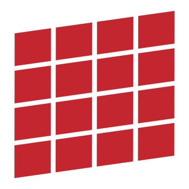 Duvar, blok, barikat grafiği. Taş işçiliği, duvarcılık, engelli sembol, logo