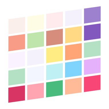 Tessellasyon, mozaik renkli, açık renkli kareler, dikdörtgen desen