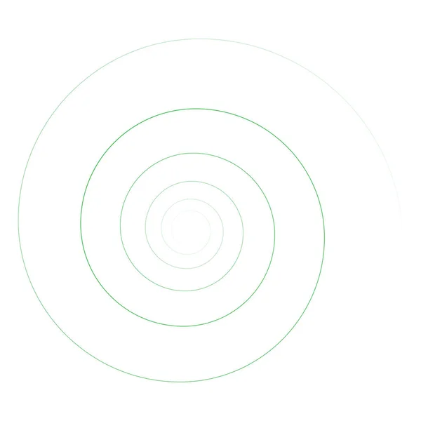 Абстрактна Спіраль Скручування Радіальний Вихор Вихровий Елемент Ліній Круговий Концентричний — стоковий вектор