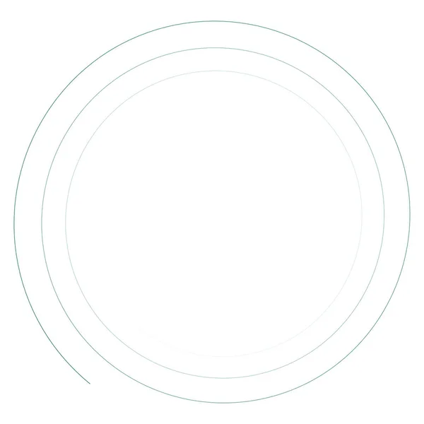 Abstrakte Spirale Verdrehung Radiale Wirbel Wirbelnde Geschwungene Linien Kreisförmiger Konzentrischer — Stockvektor