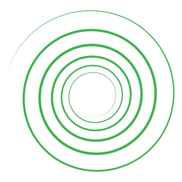 Абстрактная Спираль Поворот Радиальный Завихрение Крутящиеся Кривые Линии Элемента Циркулярный — стоковый вектор