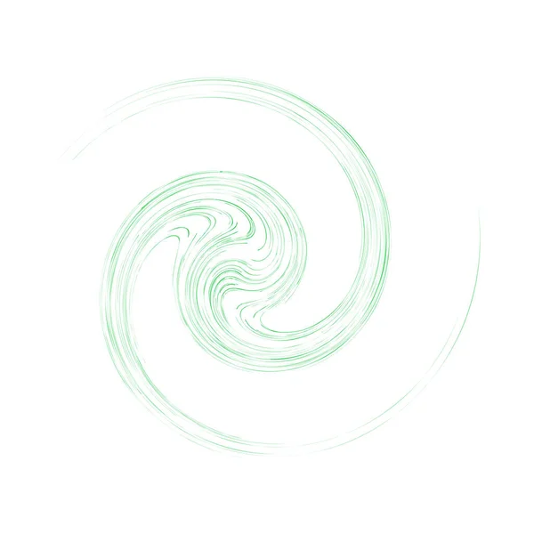 Abstrato Bine Tendril Planta Espiral Circular Como Biologia Ecossistema Flora —  Vetores de Stock