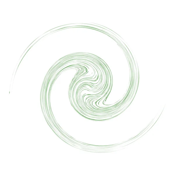 Abstrato Bine Tendril Planta Espiral Circular Como Biologia Ecossistema Flora —  Vetores de Stock