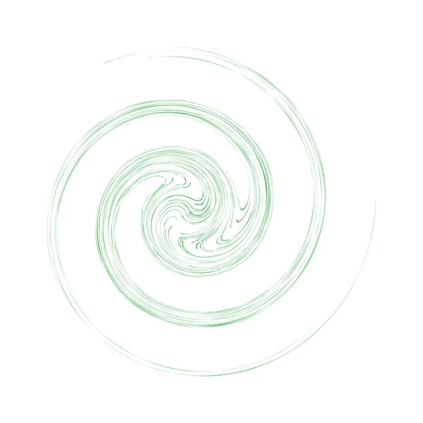 Bine Abstracto Espiral Circular Planta Tigres Como Iconos Biología Ecosistemas — Archivo Imágenes Vectoriales