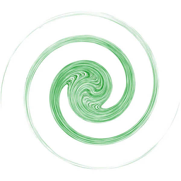 Bine Abstracto Espiral Circular Planta Tigres Como Iconos Biología Ecosistemas — Archivo Imágenes Vectoriales