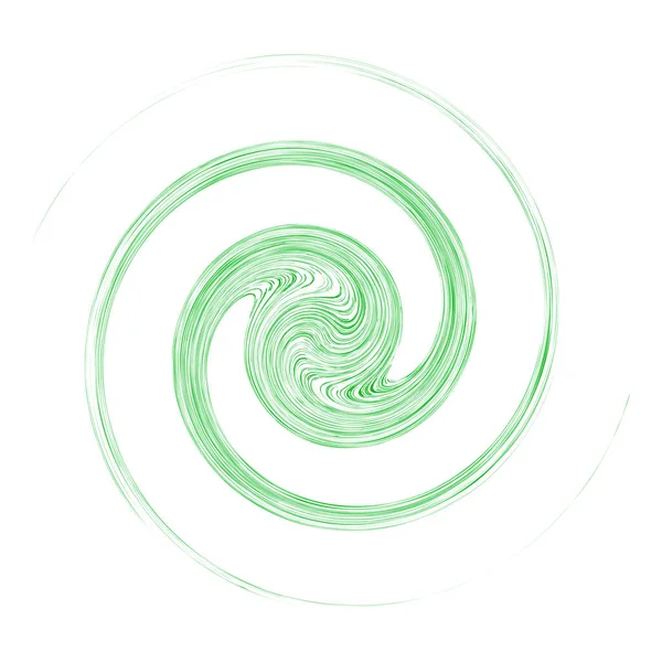 Bine Abstracto Espiral Circular Planta Tigres Como Iconos Biología Ecosistemas — Vector de stock