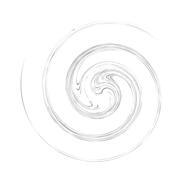 Elemento Design Ciclo Com Contornos Efeito Rotação Espiral Circleto Desvio — Vetor de Stock