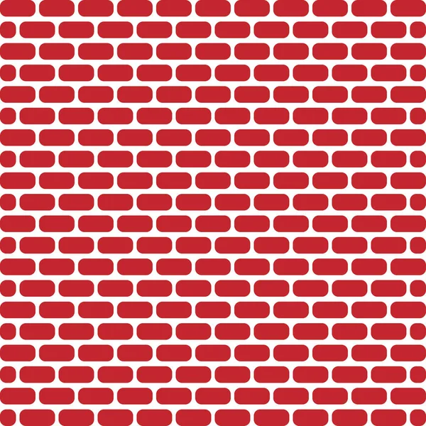 Red Brickwall Brick Wall Masonry Stonework Building Architecture Concepts Icon — Stock Vector