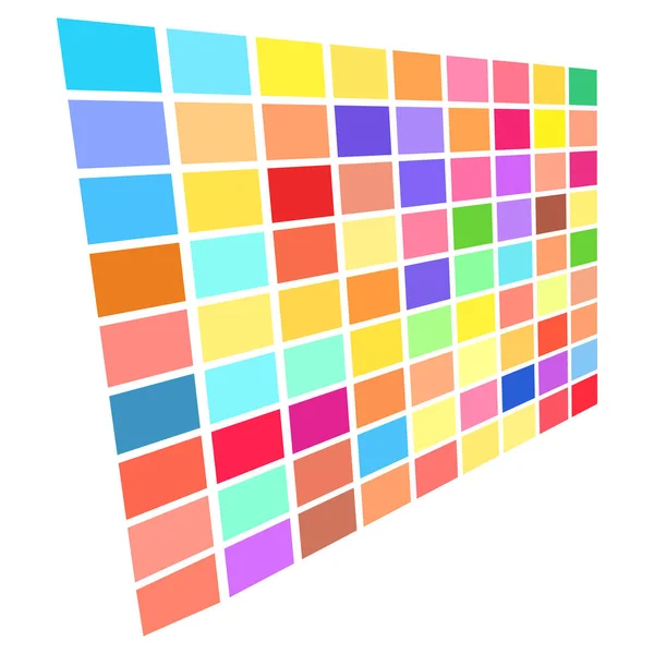 Tessellation Mosaic Colorful Light Colored Squares Rectangles Pattern ⬇