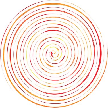 Huysuz dokular, girdaplar, girdaplar. Helix, volute, salyangoz şekli