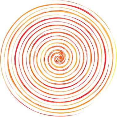 Huysuz dokular, girdaplar, girdaplar. Helix, volute, salyangoz şekli