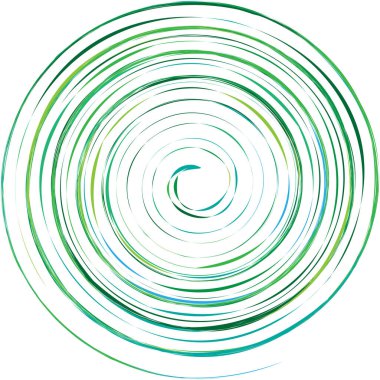 Huysuz dokular, girdaplar, girdaplar. Helix, volute, salyangoz şekli