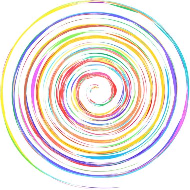 Huysuz dokular, girdaplar, girdaplar. Helix, volute, salyangoz şekli