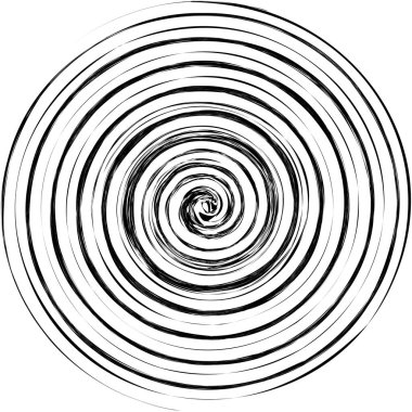 Huysuz dokular, girdaplar, girdaplar. Helix, volute, salyangoz şekli